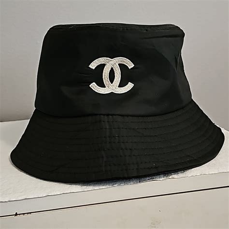 vintage chanel bucket hat|women chanel bucket hat.